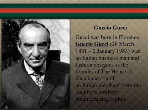 how was gucci created|Gucci was founded in.